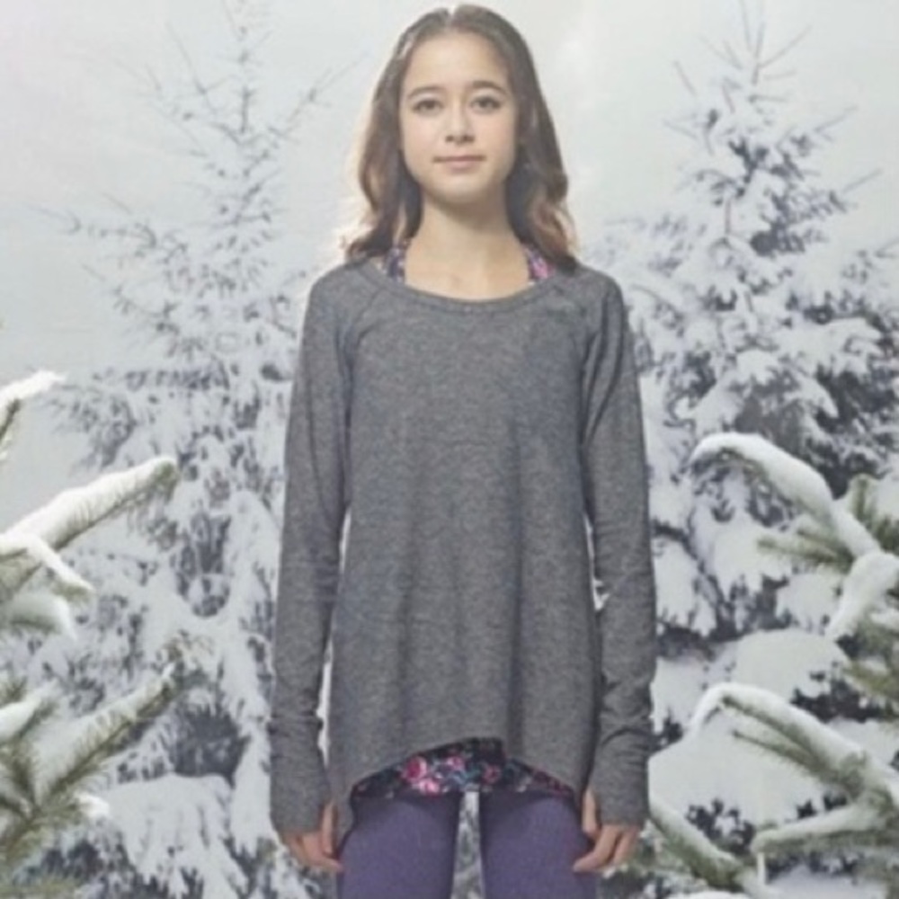 Ivivva by Lululemon Practice Ready Long Sleeve Top